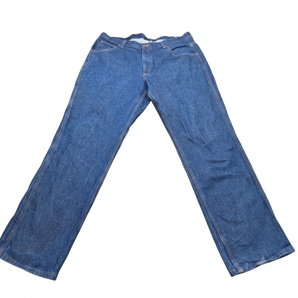 Key Workwear Carpenter Jeans Mens 42x32 Blue Denim Utility Work Pants W42 L32